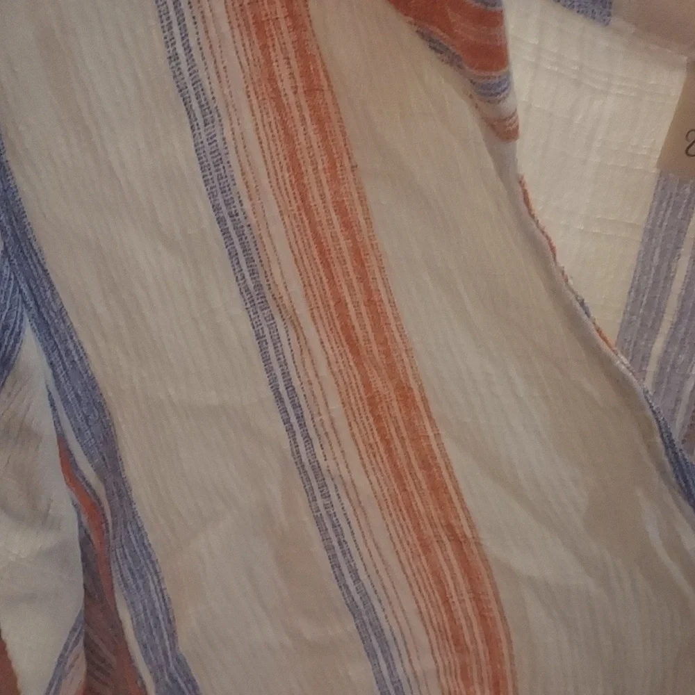 Universal Thread Multicolor Striped Blouse - Picture 2 of 6